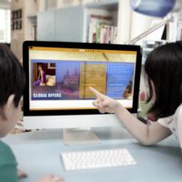 digital magazine template